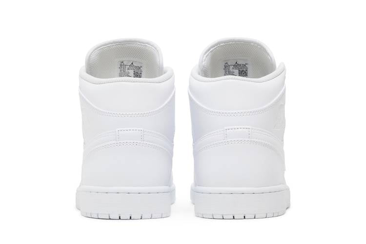 Air Jordan 1 Mid Triple White (2022/2023)