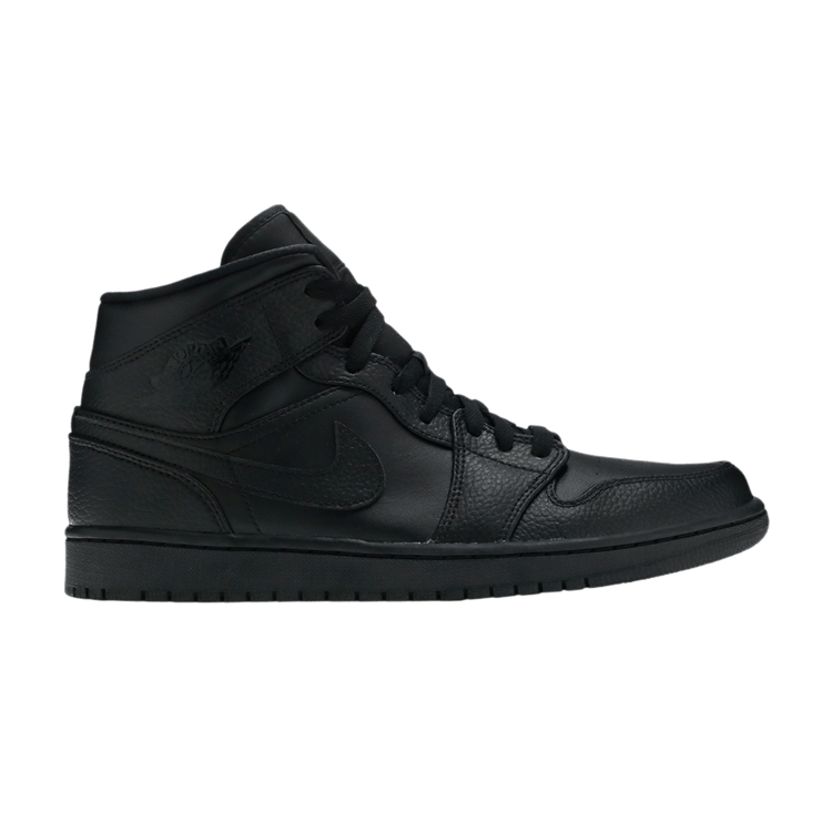 Air Jordan 1 Mid Triple Black