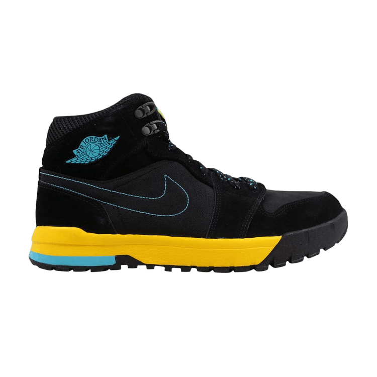Air Jordan 1 Trek Black Gamma Blue Varsity Maize
