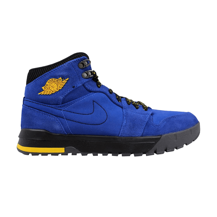 Air Jordan 1 Trek Game Royal Varsity Maize Black Dark Grey