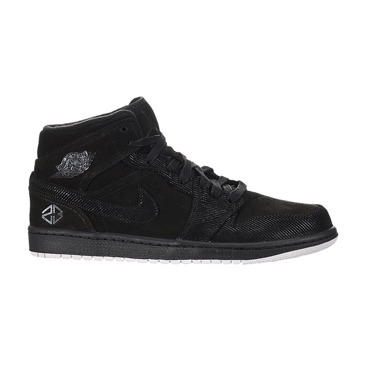 Air Jordan 1 Mid Suit and Sneakers