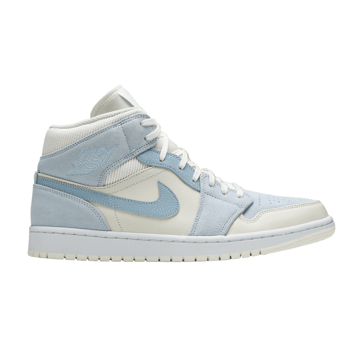 Air Jordan 1 Mid Mixed Textures Blue