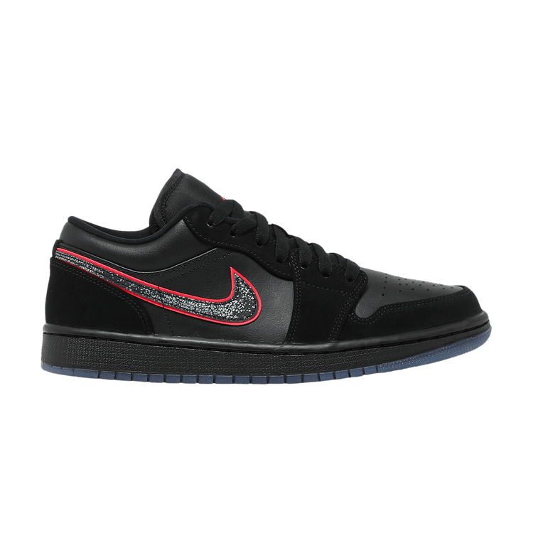 Air Jordan 1 Low Black Red Orbit