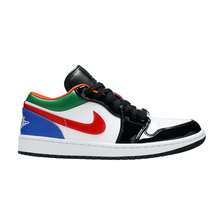 Air Jordan 1 Low Multi-Color Black Toe (Women's)
