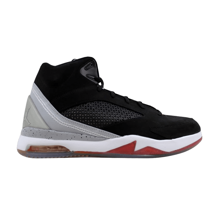 Air Jordan Flight Remix Black Electric Orange Wolf Grey Fusion Pink