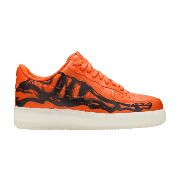 Nike Air Force 1 Low Orange Skeleton Halloween (2020) Sneakers