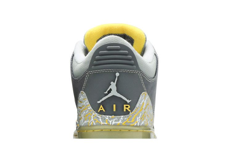 Air Jordan AJF 3 Flint Grey Varsity Maize