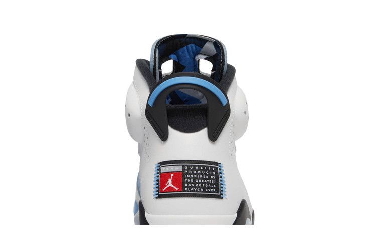 Air Jordan 6 Retro UNC White