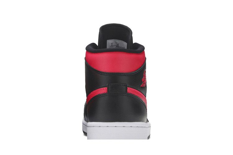 Air Jordan 1 Mid Black Siren Red (Women's)