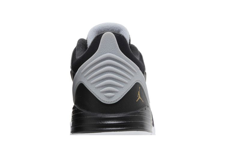 Air Jordan Max Aura 5 Black White Wolf Grey Metallic Gold