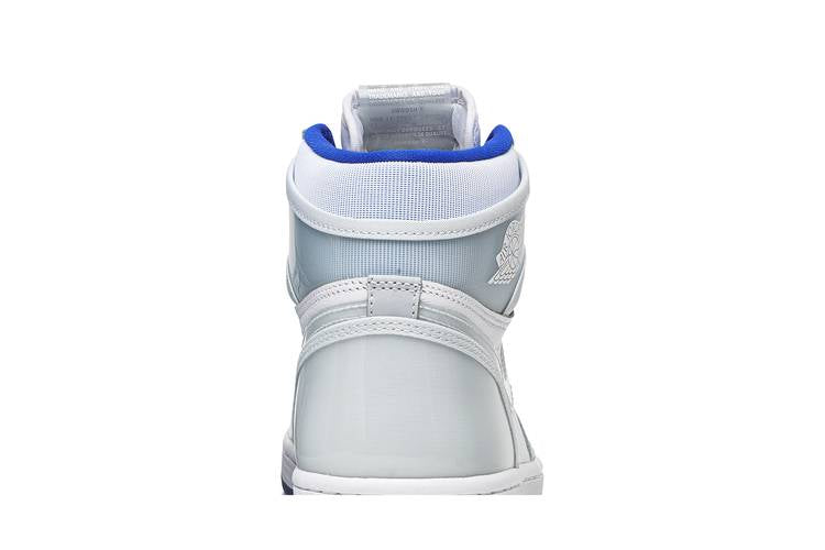 Air Jordan 1 Retro High Zoom White Racer Blue