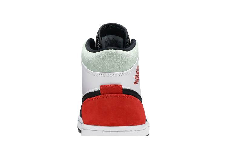 Air Jordan 1 Mid SE Red Black Toe