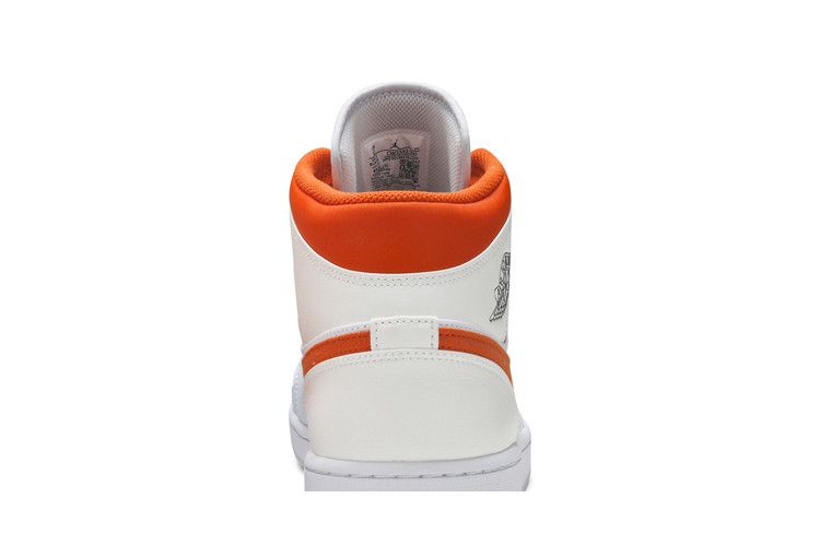 Air Jordan 1 Mid Starfish Pure Platinum