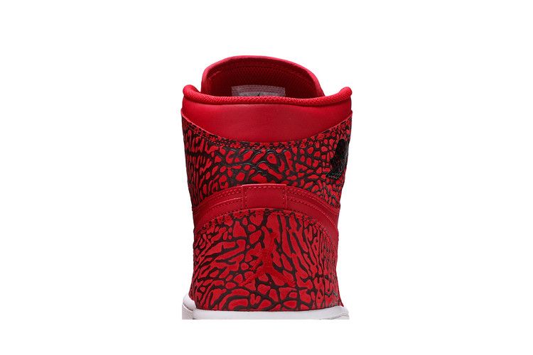 Air Jordan 1 Retro Red Elephant Print