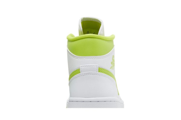 Air Jordan 1 Mid White Lime (Women's)