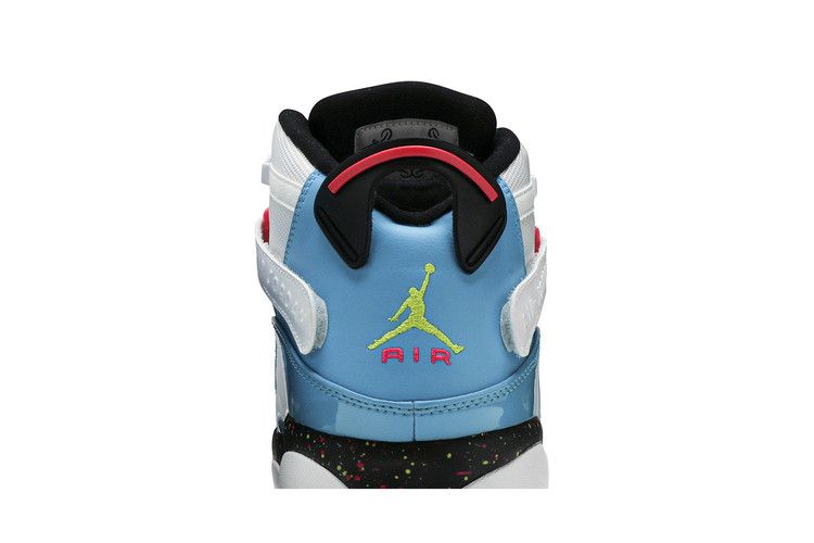 Air Jordan 6 Rings White Light Blue Fury Cyber