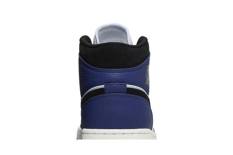 Air Jordan 1 Mid Deep Royal Blue Black