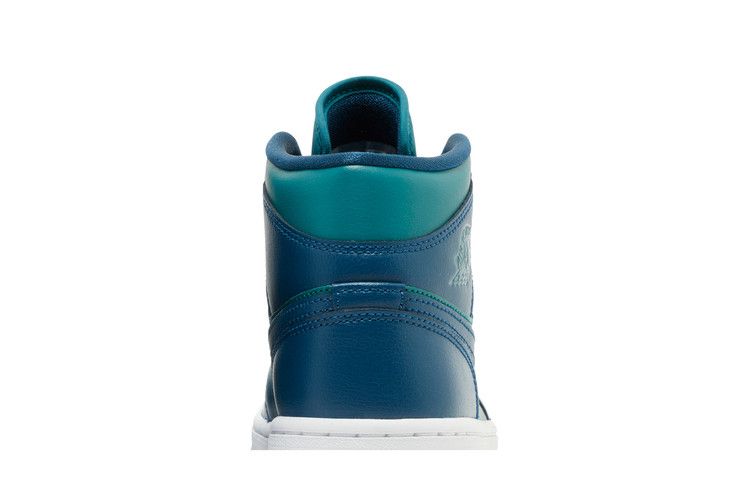 Air Jordan 1 Mid Teal French Blue (Women's)
