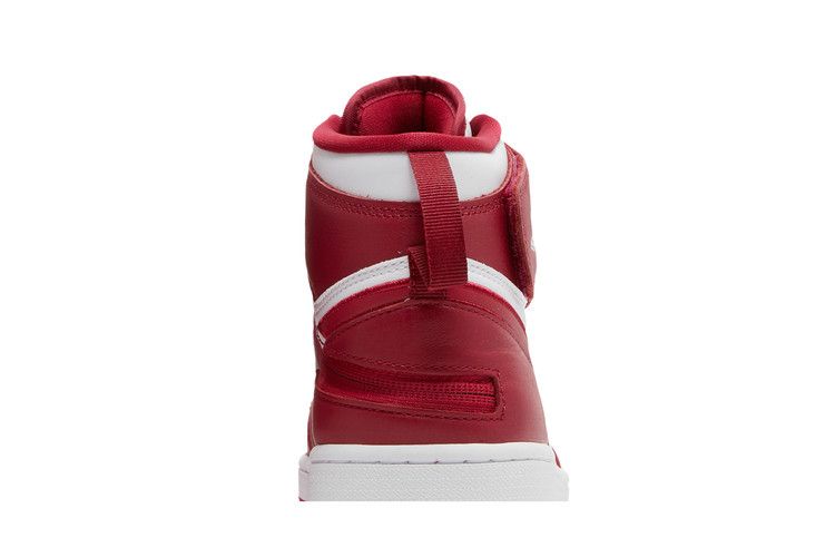 Air Jordan 1 High FlyEase White Cardinal Red