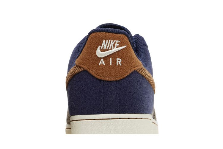 Nike Air Force 1 Low '07 PRM Tweed Midnight Navy Corduroy Sneakers