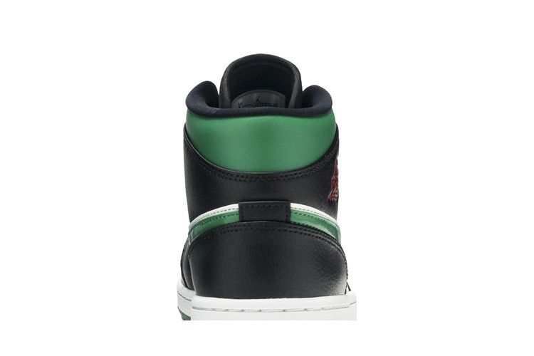 Air Jordan 1 Mid Green Toe