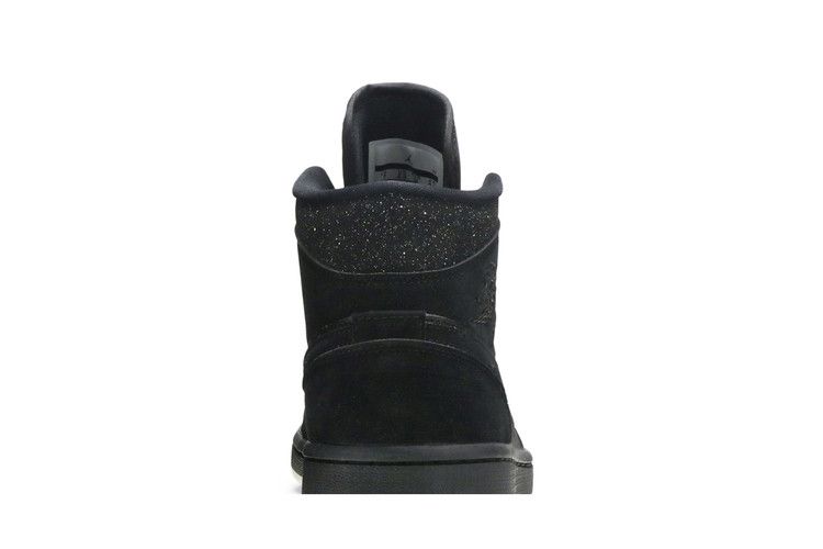 Air Jordan 1 Mid Glitter Black (Women's)