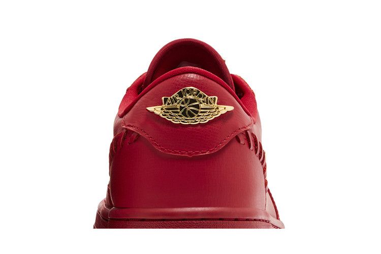 Air Jordan 1 Low Method of Make Gym Red Metallic Gold (Women's)