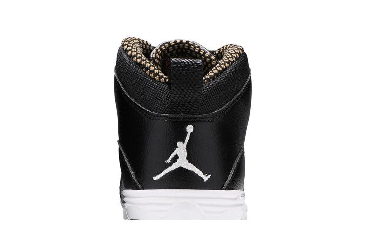 Air Jordan 10 TD Mid Black Metallic Gold