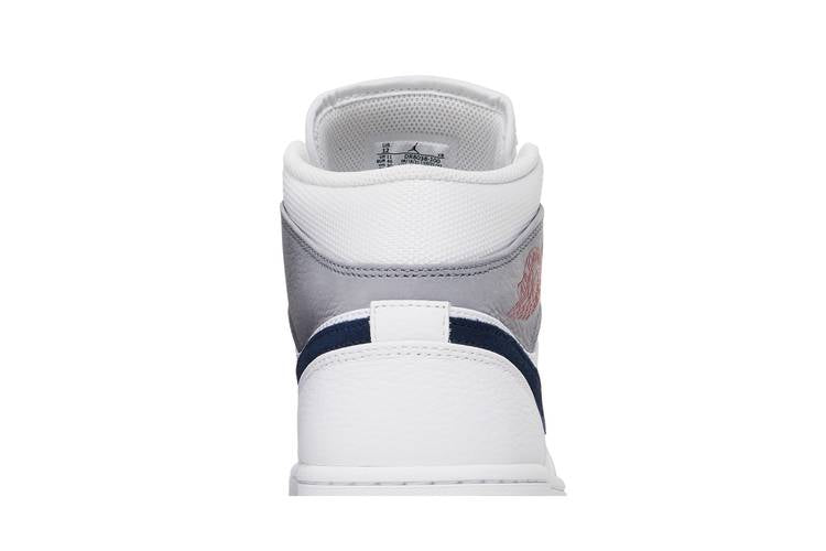Air Jordan 1 Mid Paris White