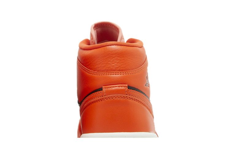 Air Jordan 1 Mid SE Rush Orange Crimson Bliss (Women's)