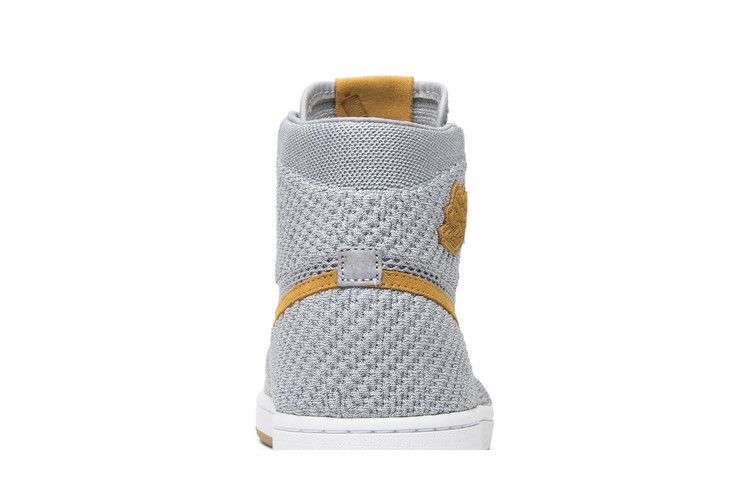 Air Jordan 1 Retro High Flyknit Wolf Grey