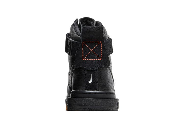 Nike Air Force 1 High Utility 2.0 Black Gum Orange (Women's) Sneakers
