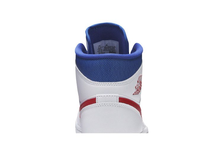 Air Jordan 1 Mid White Red Royal (Women's)