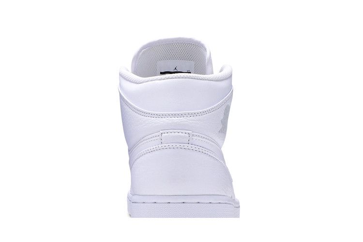 Air Jordan 1 Mid Triple White (2018)