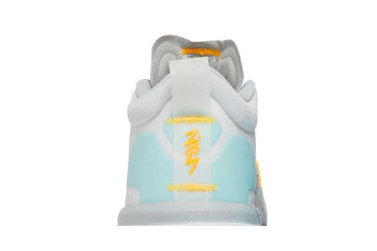 Air Jordan Zion 1 White Dynamic Turquoise