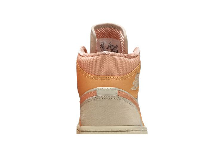 Air Jordan 1 Mid Apricot Orange (Women's)