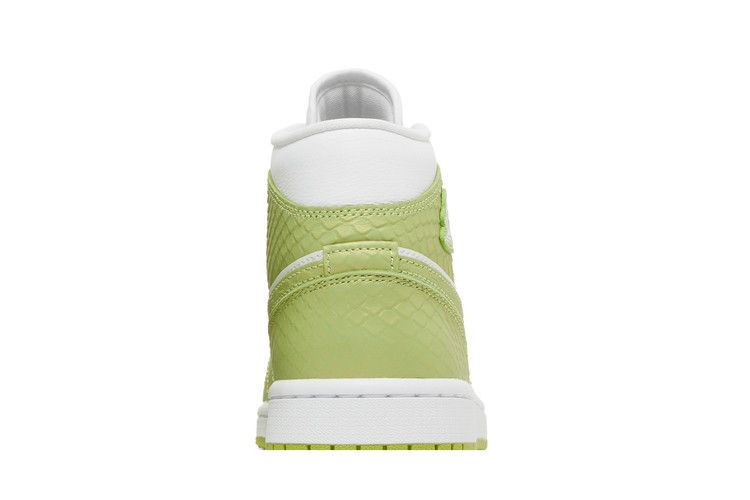 Air Jordan 1 Mid Green Python (Women's)