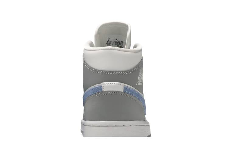 Air Jordan 1 Mid Wolf Grey Aluminum (Women's)