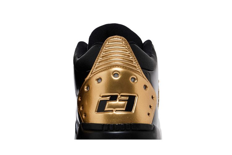 Air Jordan Big Fund Premium White Metallic Gold