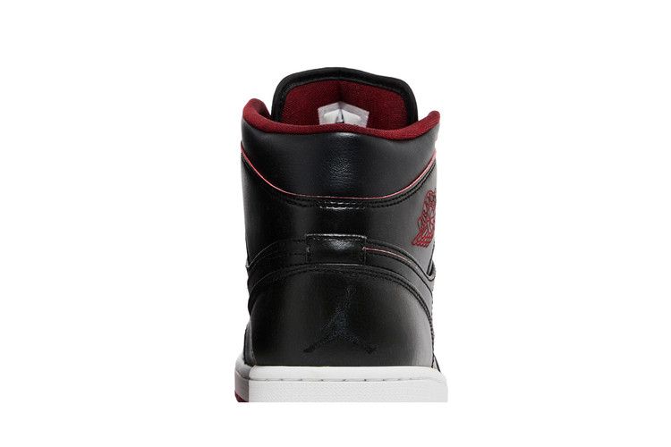 Air Jordan 1 Retro Mid Black Red White