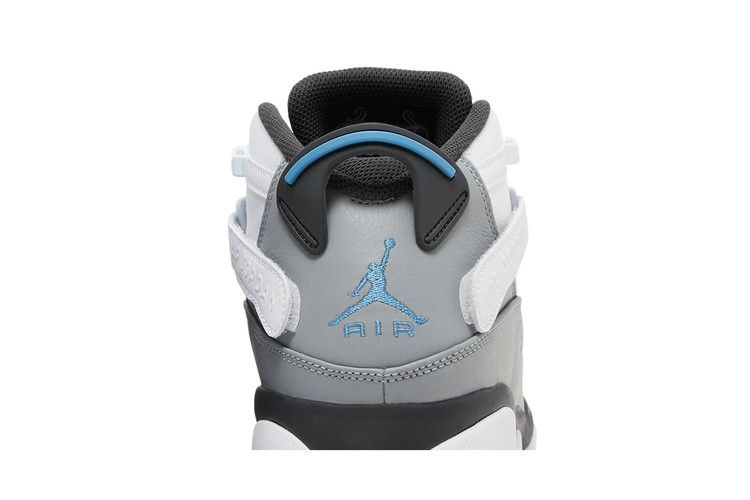 Air Jordan 6 Rings White Particle Grey Dutch Blue