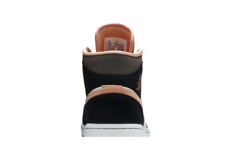 Air Jordan 1 Mid Peach Mocha (Women's)