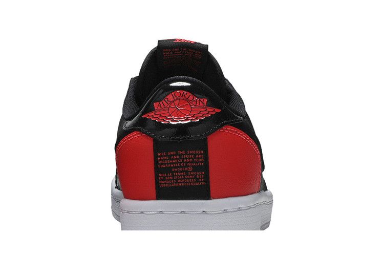 Air Jordan 1 Low Slip Black Hot Punch (Women's)