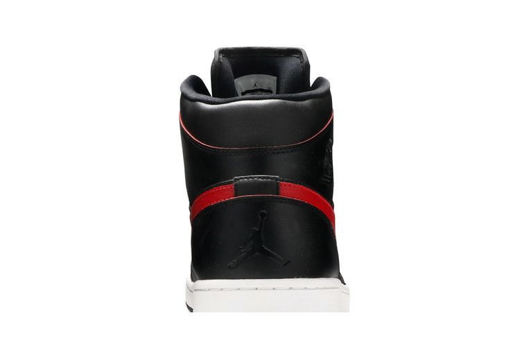 Air Jordan 1 Retro Mid Black Team Red