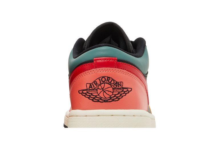 Air Air Jordan 1 Low SE Black Multi-Color (Women's)