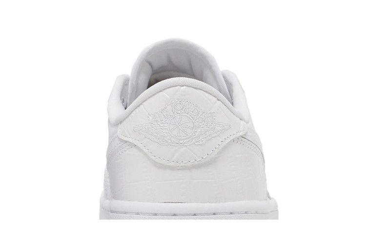 Air Jordan 1 Retro Low Golf White Croc