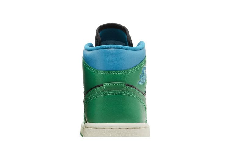 Air Jordan 1 Mid Lucky Green Aquatone (Women's)