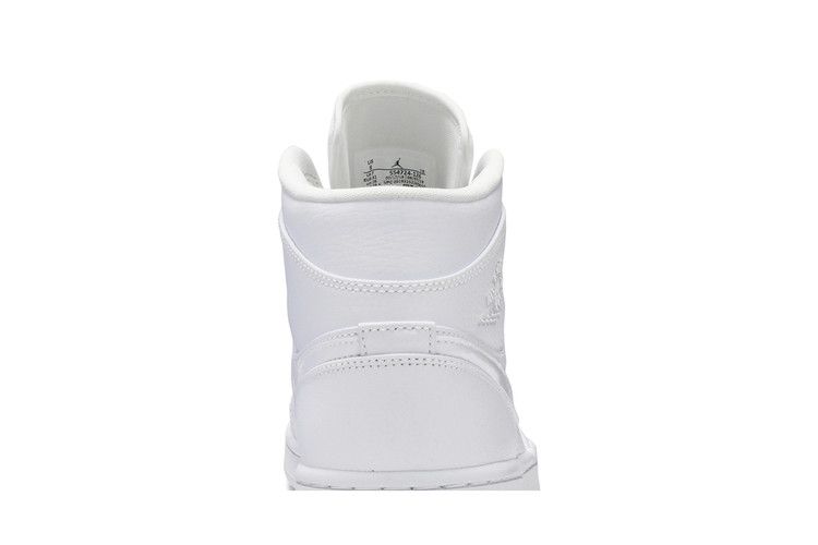 Air Jordan 1 Mid Triple White (2020)