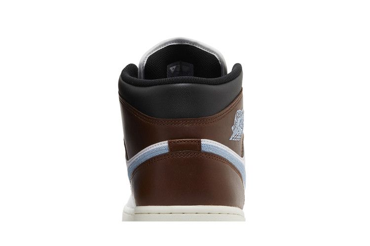 Air Jordan 1 Mid SE Brown Blue Grey