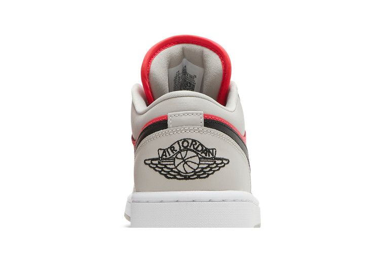 Air Jordan 1 Retro Low Light Iron Ore Siren Red (Women's)